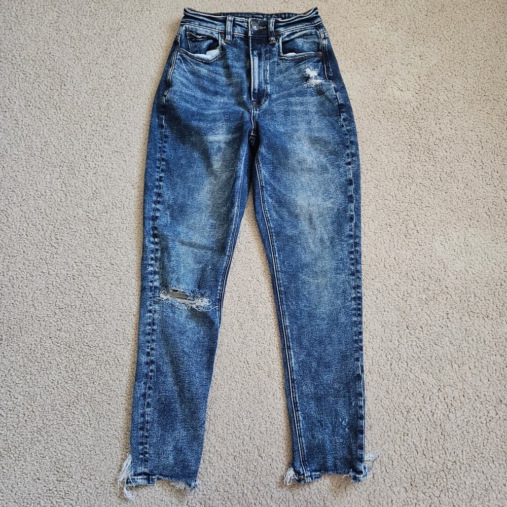 American Eagle AE Highest Waist Mom Jean 00R